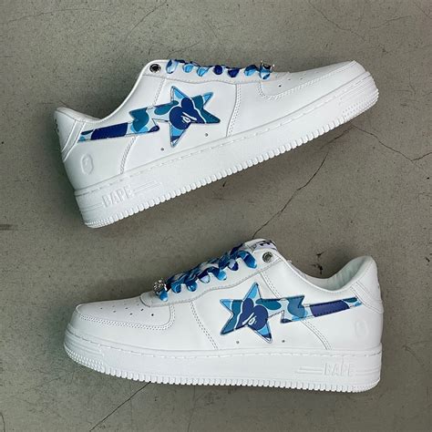 bapesta shoes replica|a bathing ape bapesta low.